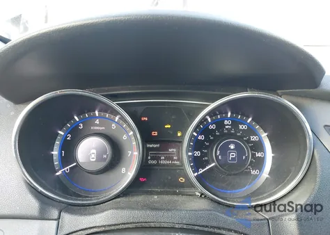 2011 Hyundai Sonata Gls из США, поврежденный, VIN 5NPEB4AC7BH023913